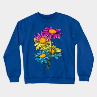 Daisies Pan Crewneck Sweatshirt